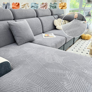 Stretch Couch Cushion Covers, Slipcovers Sofa Cushion Protector Covers, Elastic Furniture Protector for Pets, Kid