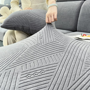 Stretch Couch Cushion Covers, Slipcovers Sofa Cushion Protector Covers, Elastic Furniture Protector for Pets, Kid