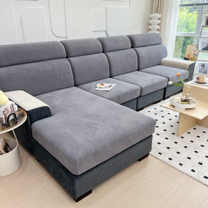 Stretch Couch Cushion Covers, Slipcovers Sofa Cushion Protector Covers, Elastic Furniture Protector for Pets, Kid