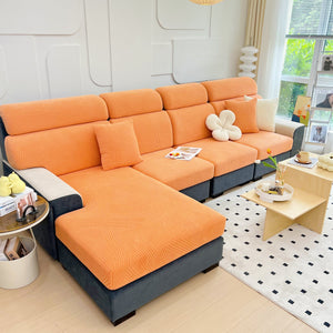 Stretch Couch Cushion Covers, Slipcovers Sofa Cushion Protector Covers, Elastic Furniture Protector for Pets, Kid