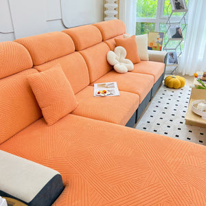 Stretch Couch Cushion Covers, Slipcovers Sofa Cushion Protector Covers, Elastic Furniture Protector for Pets, Kid