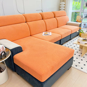 Stretch Couch Cushion Covers, Slipcovers Sofa Cushion Protector Covers, Elastic Furniture Protector for Pets, Kid