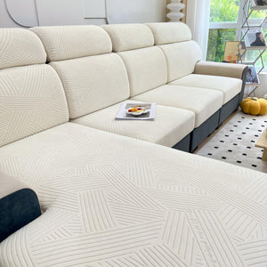 Stretch Couch Cushion Covers, Slipcovers Sofa Cushion Protector Covers, Elastic Furniture Protector for Pets, Kid