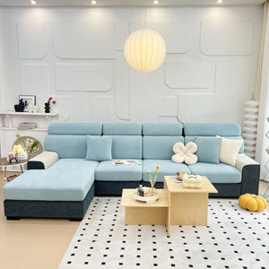 Stretch Couch Cushion Covers, Slipcovers Sofa Cushion Protector Covers, Elastic Furniture Protector for Pets, Kid