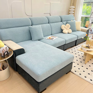 Stretch Couch Cushion Covers, Slipcovers Sofa Cushion Protector Covers, Elastic Furniture Protector for Pets, Kid