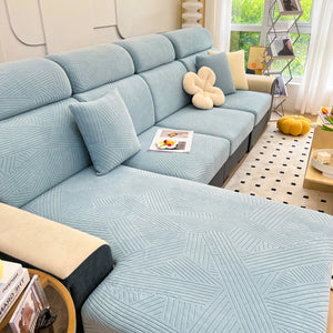 Stretch Couch Cushion Covers, Slipcovers Sofa Cushion Protector Covers, Elastic Furniture Protector for Pets, Kid