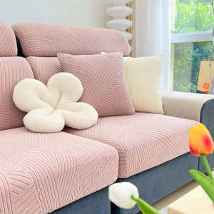 Stretch Couch Cushion Covers, Slipcovers Sofa Cushion Protector Covers, Elastic Furniture Protector for Pets, Kid