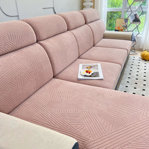 Stretch Couch Cushion Covers, Slipcovers Sofa Cushion Protector Covers, Elastic Furniture Protector for Pets, Kid