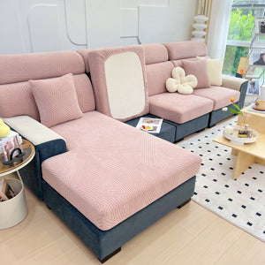 Stretch Couch Cushion Covers, Slipcovers Sofa Cushion Protector Covers, Elastic Furniture Protector for Pets, Kid