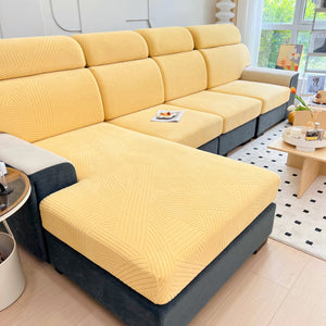 Stretch Couch Cushion Covers, Slipcovers Sofa Cushion Protector Covers, Elastic Furniture Protector for Pets, Kid