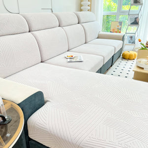 Stretch Couch Cushion Covers, Slipcovers Sofa Cushion Protector Covers, Elastic Furniture Protector for Pets, Kid