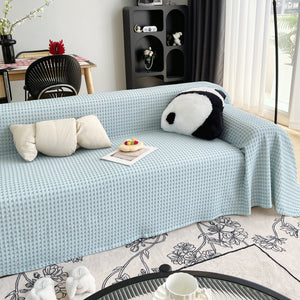 Cooling Textured Sofa Cover Washable Soft Couch Throw Blanket for Summer & Pets