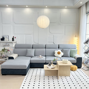 Cooling Stretchy Replacement Couch Cushion Covers for Sectional, Individual Couch Seat Cushion Covers