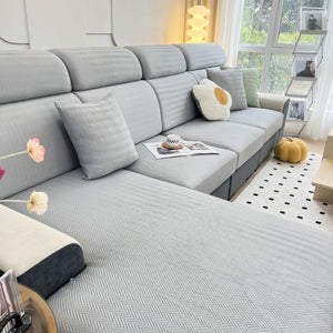 Cooling Stretchy Replacement Couch Cushion Covers for Sectional, Individual Couch Seat Cushion Covers