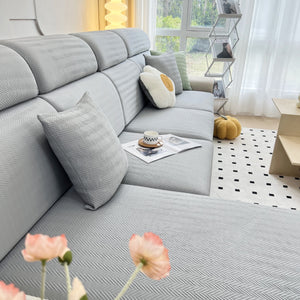 Cooling Stretchy Replacement Couch Cushion Covers for Sectional, Individual Couch Seat Cushion Covers
