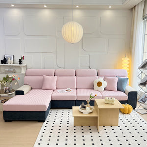 Cooling Stretchy Replacement Couch Cushion Covers for Sectional, Individual Couch Seat Cushion Covers