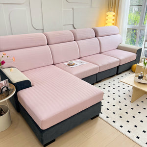 Cooling Stretchy Replacement Couch Cushion Covers for Sectional, Individual Couch Seat Cushion Covers