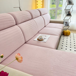Cooling Stretchy Replacement Couch Cushion Covers for Sectional, Individual Couch Seat Cushion Covers
