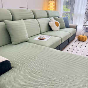 Cooling Stretchy Replacement Couch Cushion Covers for Sectional, Individual Couch Seat Cushion Covers