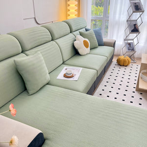 Cooling Stretchy Replacement Couch Cushion Covers for Sectional, Individual Couch Seat Cushion Covers