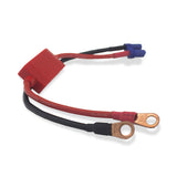 12" Battery Connector Cable for Quick Jump Starting with Portable Power bank RidePower by GloDea