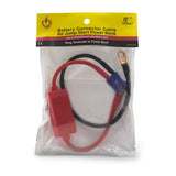 12" Battery Connector Cable for Quick Jump Starting with Portable Power bank RidePower by GloDea