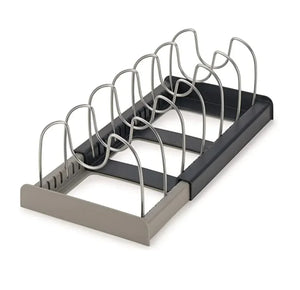 Stainless Steel Adjustable Pot Lid Rack