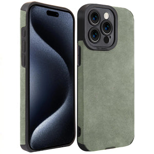 JIYOKIAM Design for iPhone 15 Case Shockproof Slim Phone case for iPhone 15 Plus/ 15 Pro/ 15 Pro Max Skin Protective Cover (Green for iPhone 15 Plus)