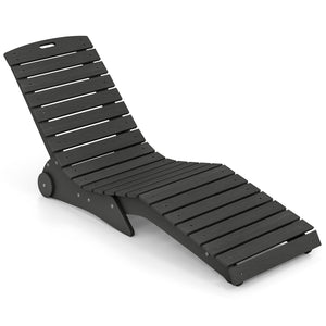 In-Pool Lounge Chair with Weighted Anti-Floating Design 450 LBS for Baja Shelf-Dark Gray