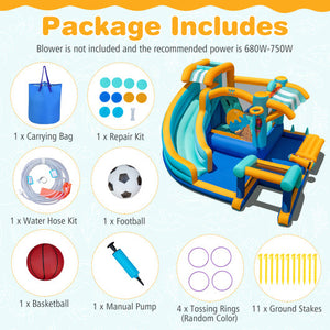 Bean Bag Chair with Ottoman and High Elasticity Sponge-Green