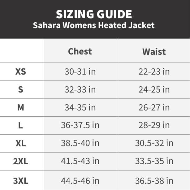 Sahara Womens Heated Jacket by Gobi Heat