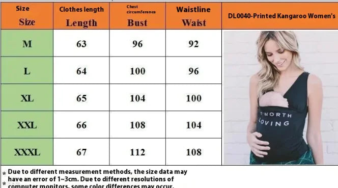 Dad Multifunctional Kangaroo Mummy Vest