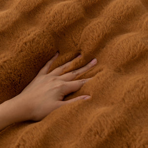 Thick Sofa Cushion Solid Color Faux Fur Fluffy Sofa Cushion Non-Slip Couch Covers