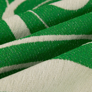 Abstract Art Sofa Cover with Wave Edge, Non Slip Couch Cover for Stylish Homes