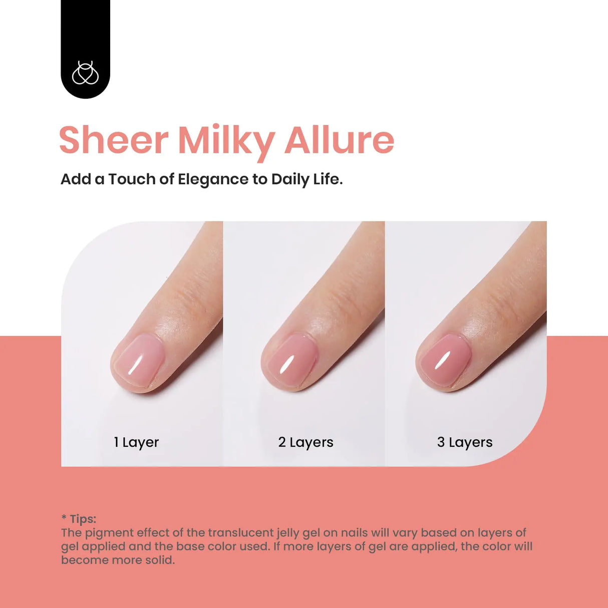 Beetles Nude Pink Gel Nail Polish, 15ml Pink Gel Polish Jelly Nude Color Translucent Nail Gel Soak Off U v LED Nail Lamp Sheer Gel Polish Nail Art Gel Gift for Girls and Women Peach Pink 0.51 Fl Oz (Pack of 1)