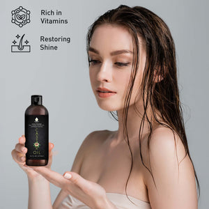 Pursonic Essential Oils & Skin Care Mega Bundle – 100% Pure Golden Jojoba Oil, Rosehip Oil, Sweet Almond Oil, Fractionated Coconut Oil, and Castor Oil by Pursonic