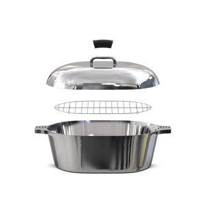 Oval Dutch Oven with Lid - 12.6 Quart (18 Inch)