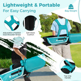 Junior Complete Golf Club Set for Kids with Rain Hood Right Hand Children Golf Age 8-10 Years Old-Blue