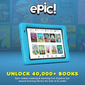 Contixo K80A - 8" Kids Tablet, 2025 Model, 80 FREE Disney EBooks, Educational Android Tablet for Ages 3-12, 32GB, Kid-Proof Case With Kickstand, Android 13