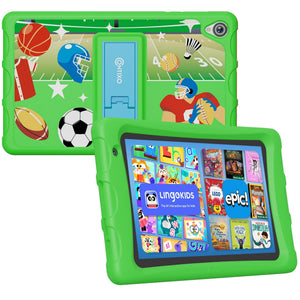 Contixo K80A - 8" Kids Tablet, 2025 Model, 80 FREE Disney EBooks, Educational Android Tablet for Ages 3-12, 32GB, Kid-Proof Case With Kickstand, Android 13