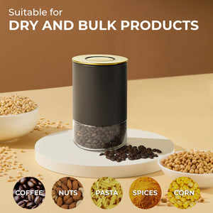 8oz Round Glass Storage Container, KF3030G