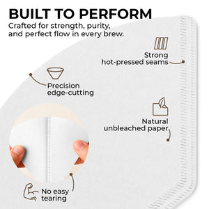 Organic Premium Coffee Filters #4, KFCF04W
