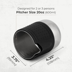 Milk Frothing Pitcher, 600 ML, KFFP01