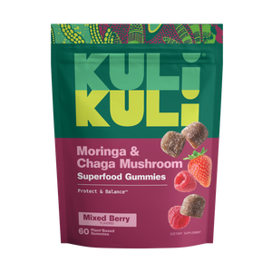 Moringa & Chaga Mushroom Superfood Gummies