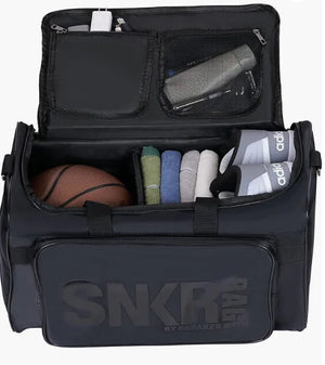 Sneaker Duffel Travel Bag for Men Shoe Bags for Travel Sneaker Bag Basketball Outdoor Sports Gym Bag Travel shoe bag With 3 Adjustable Compartment Dividers Travel Shoe Bags