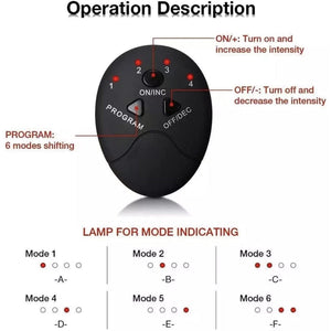 Abdominal Muscle Toner Massager by Pursonic
