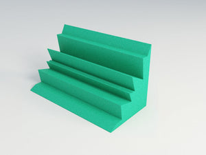 Acoustic Foam Bass Traps - 12x12x24 Inch - 13 Color Options