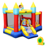 Kid's Inflatable Bouncer with Jumping Area and 480W Blower