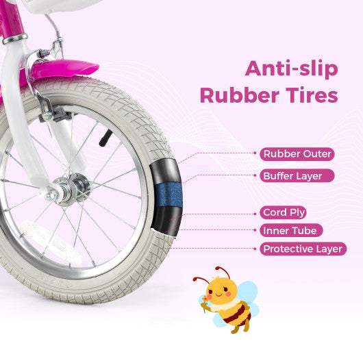 50 Inches Outdoor Garden Bench with Floral Design Backrest and Slatted Seat-Black