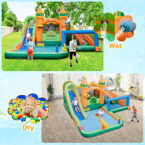 Kids Inflatable Water Slide for Yard Lawn (Without Blower)